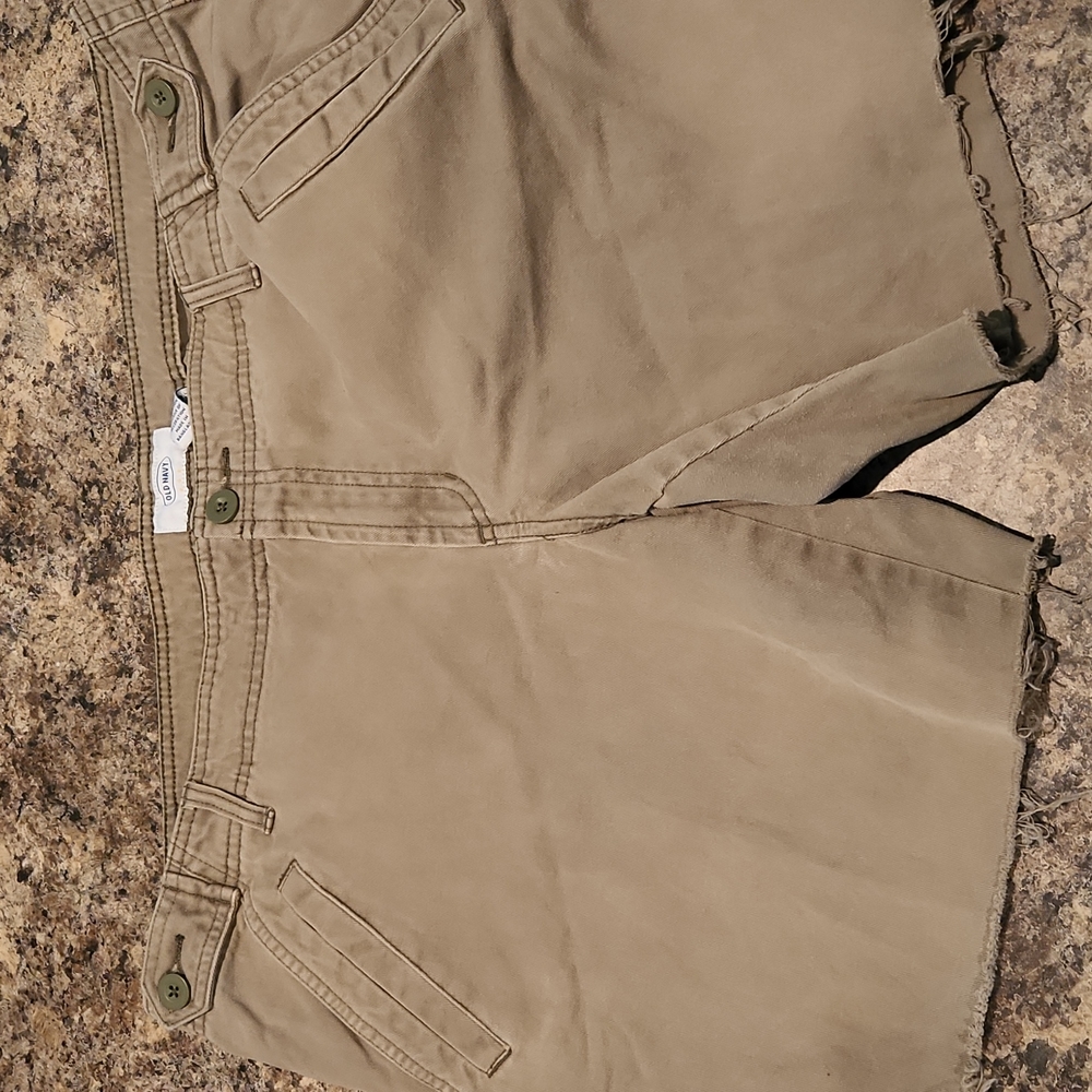 Old Navy Taupe Cutoff Shorts